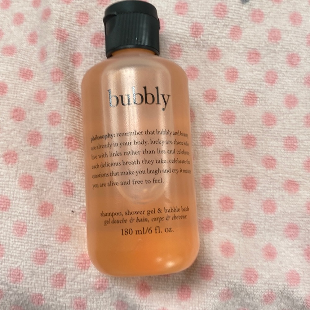 Philosophy Bubbly shampoo shower gel & bubble bath